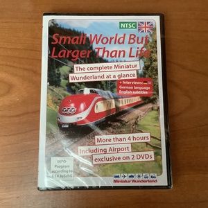 Small World But Larger Than Life, DVD,  miniatur Wunderland at a glance